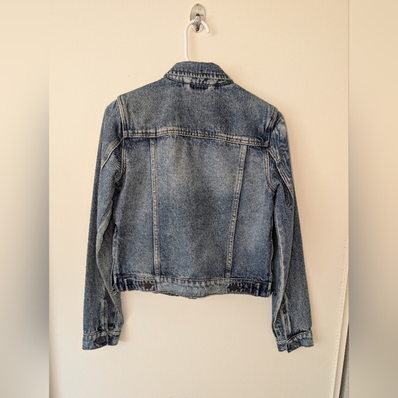 William Rast Womens Sm Denim Jean Jacket Blue 100% Cotton Classic Travel Casual - Picture 6 of 8